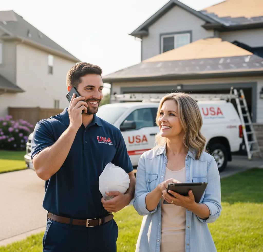 USA Roof Repair Experts customer support in Uncasville